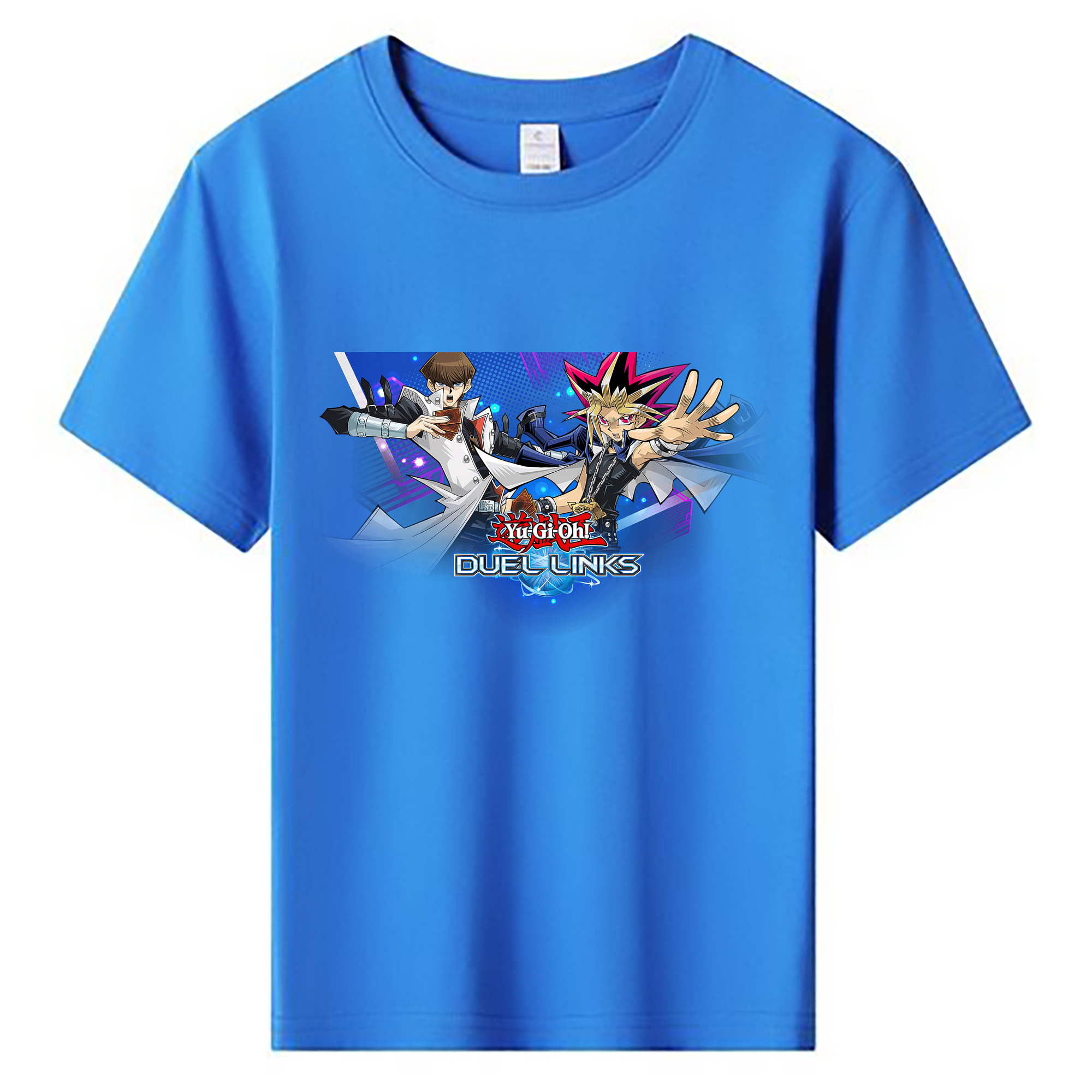 （画像用） 遊☆戯☆王 Yu-Gi-Oh! 綿100％キッズTシャツ（フロントプリント）